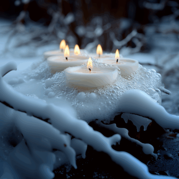 u5791581584 foam bubbles candles  chaos 50  ar 11  stylize 18d07737 786f 44b7 8dc9 67184c70cb33 3 e1747820721146